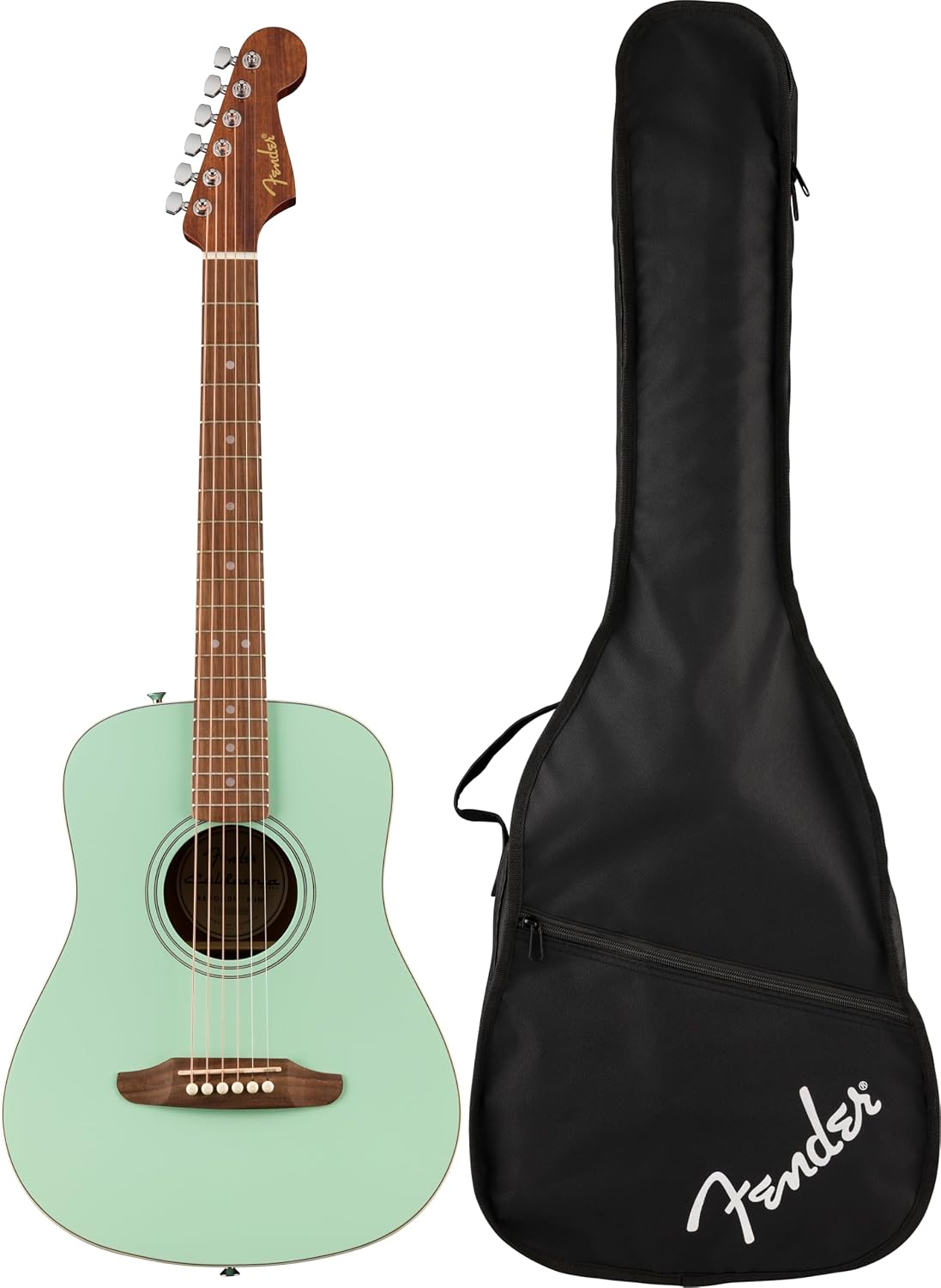 California Standard Redondo Mini with Bag, Spruce Top, Surf Green