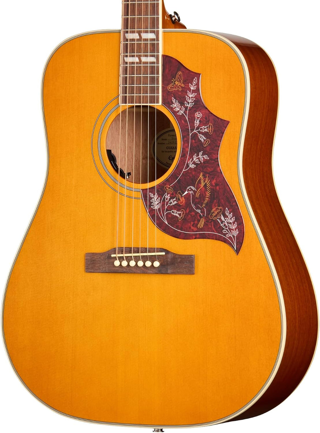 Epiphone Hummingbird Studio Acoustic Electric, Natural with Bag