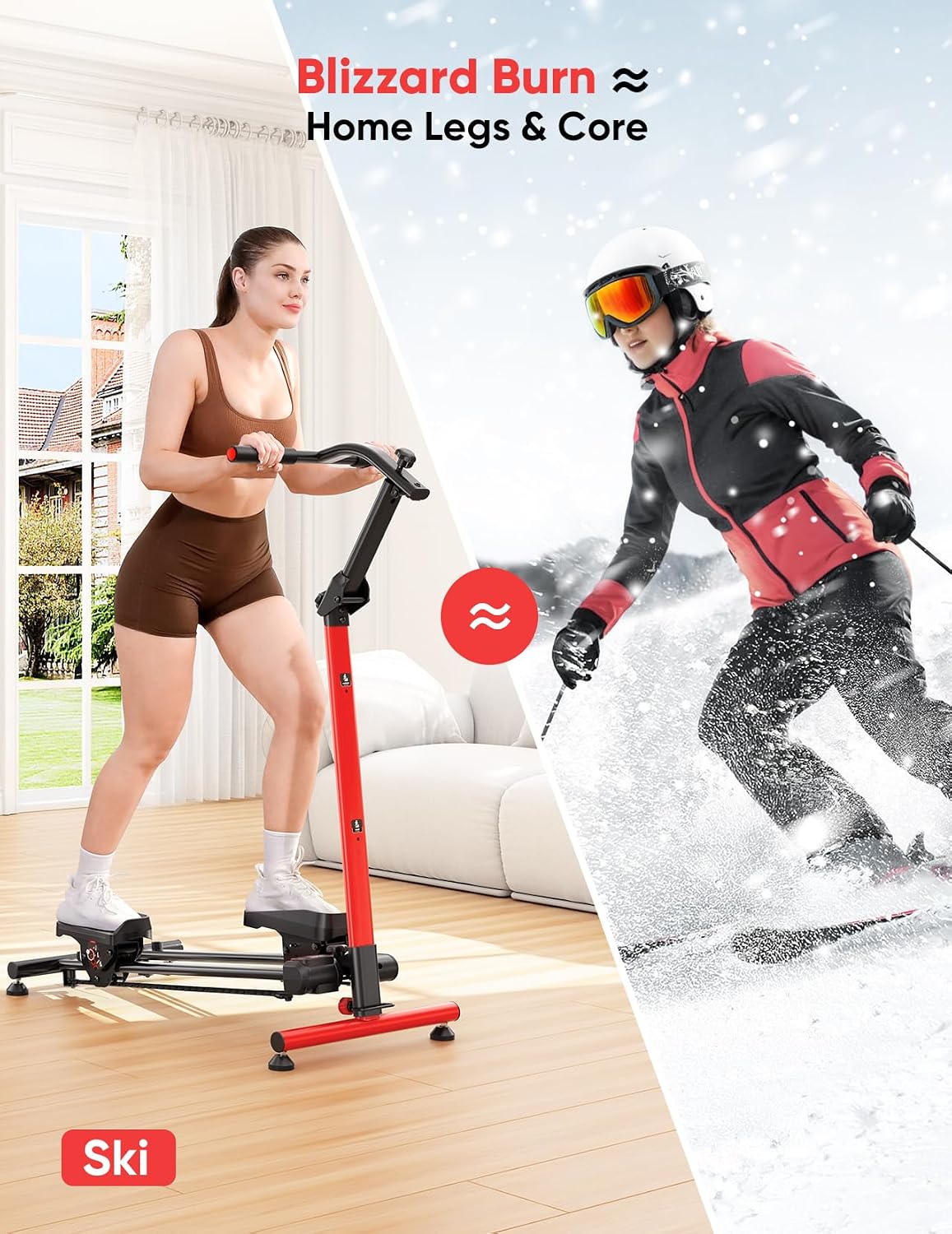 YOLEO Adjustable Resistance Stair Steppers for Exercise at Home, Folding Cardio Stairmaster with 3 Workout Modes & Oversized Pedal,90% Pre-Assembled Stair Climber with Handlebar for Full Body Workout
