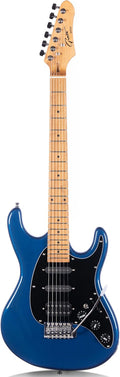 Grote Electric Solid Body Guitar Modern-GST For Beginners (Noble Blue)
