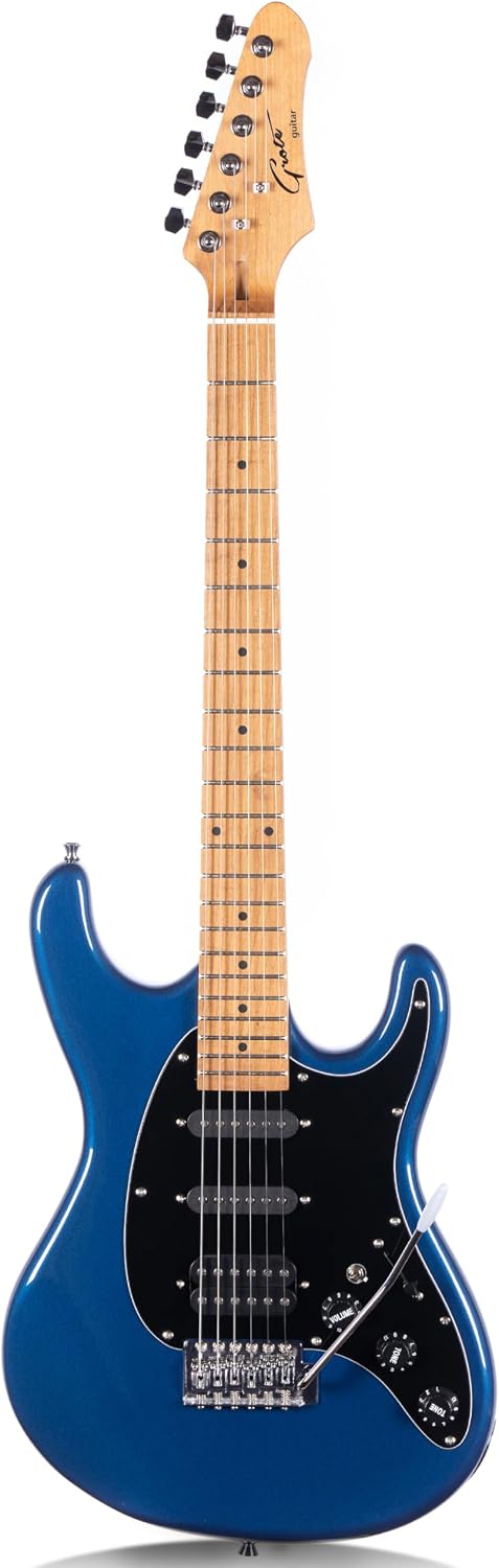 Grote Electric Solid Body Guitar Modern-GST For Beginners (Noble Blue)