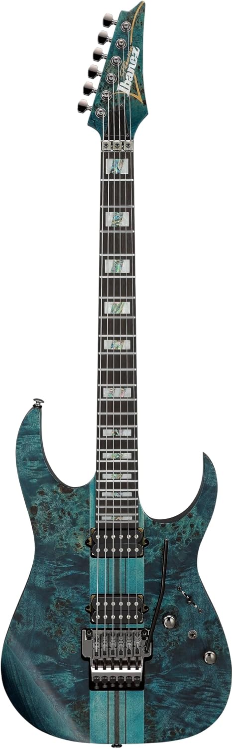 Ibanez Premium RGT1220PB Electric Guitar - Cosmic Blue Low Gloss