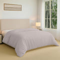 1 Pc 100% Viscose derived from Bamboo Duvet Cover Oversized King Size by Kotton Culture -Cooling & Silky Soft Luxury Bedding for Hot Sleepers,Comforter Cover-Zipper Closure & 8 Corner Ties -Light Grey