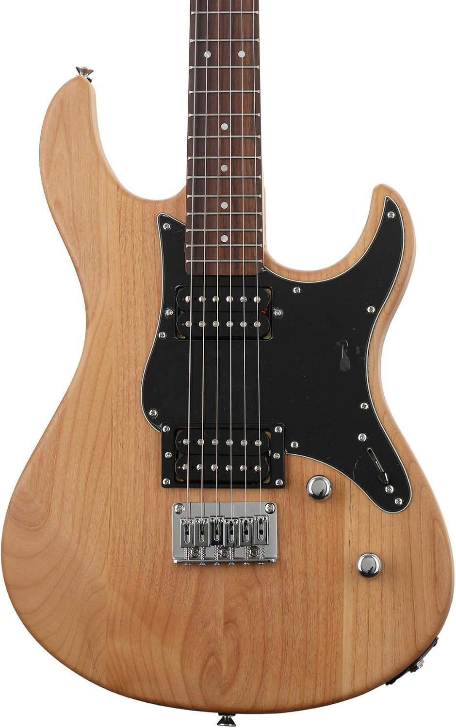 Yamaha Pacifica PAC120H YNS Solid-Body Electric Guitar, Yellow Natural