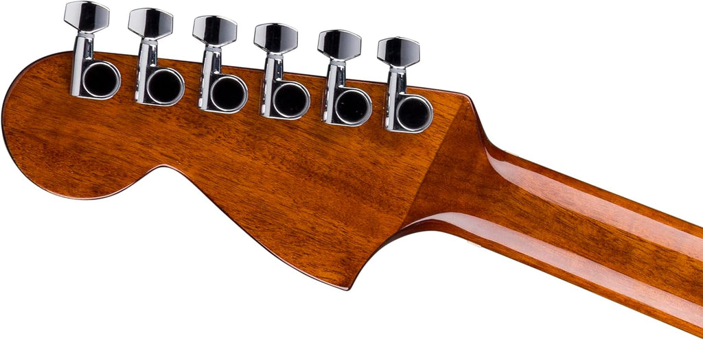 California Standard Monterey E, Sapele Top, Ivory Pickguard, Natural Sapele
