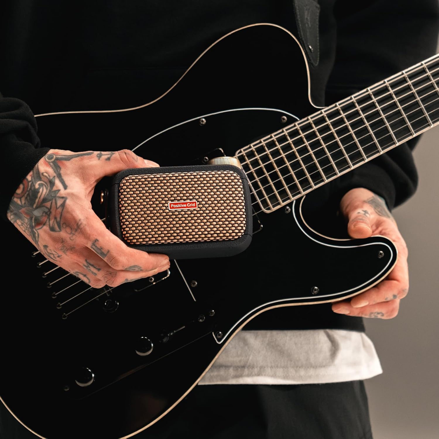 Positive Grid Spark GO 5W Ultra-Portable Smart Guitar Amp, Headphone Amp & Bluetooth Speaker with Smart App for Electric Guitar, Acoustic or Bass