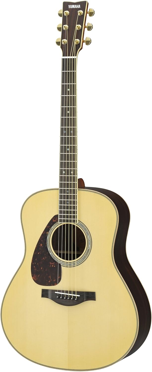 Yamaha L-Series LL16 Left Handed Acoustic-Electric Guitar with Gig Bag - Natural
