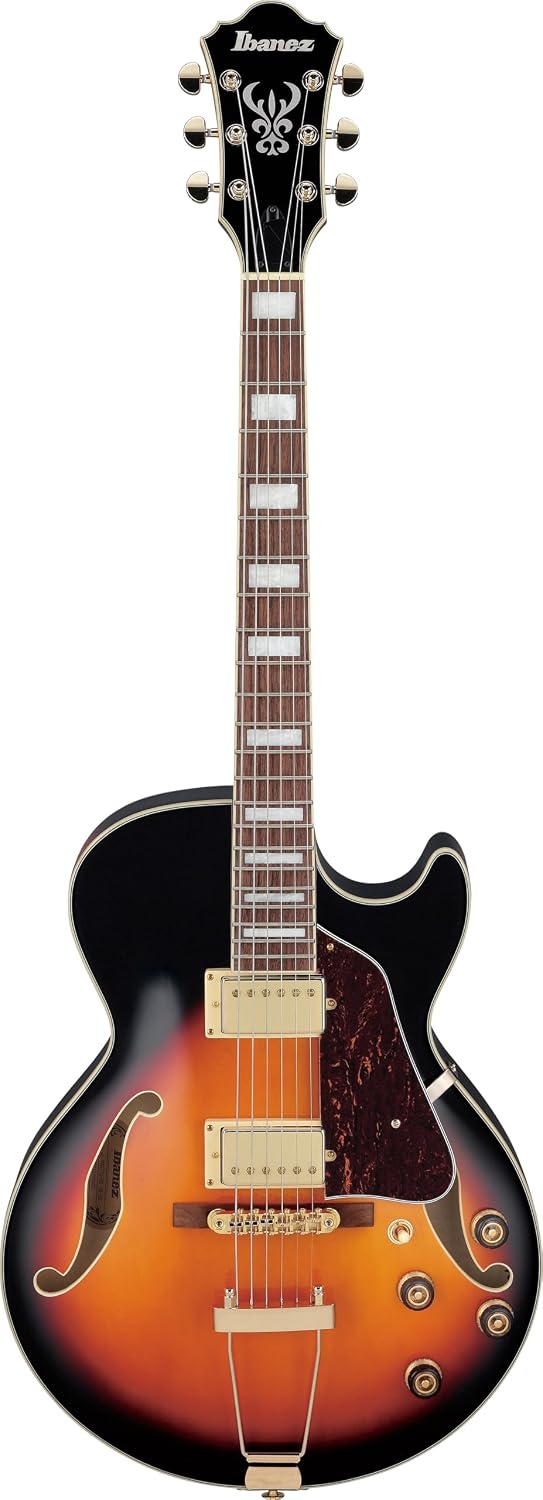 Ibanez Artcore AG75G Semi-hollow Electric Guitar - Brown Sunburst