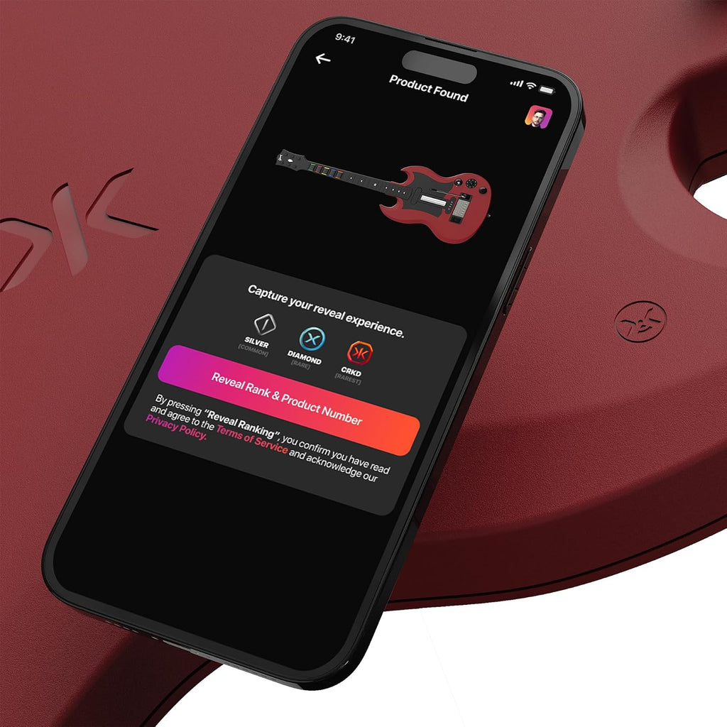 CRKD Gibson SG Cherry 20th Anniversary Edition Guitar Controller for PlayStation 5, PlayStation 4, and PC