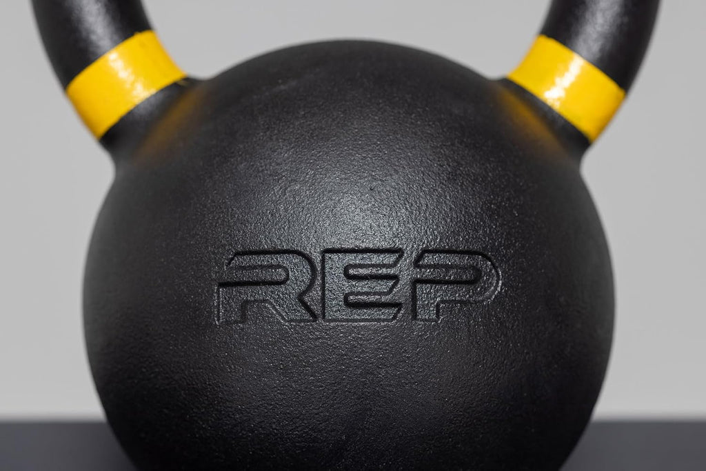 REP FITNESS Kettlebells for Strength and Conditioning, Fitness, and Cross-Training - LB and KG Markings