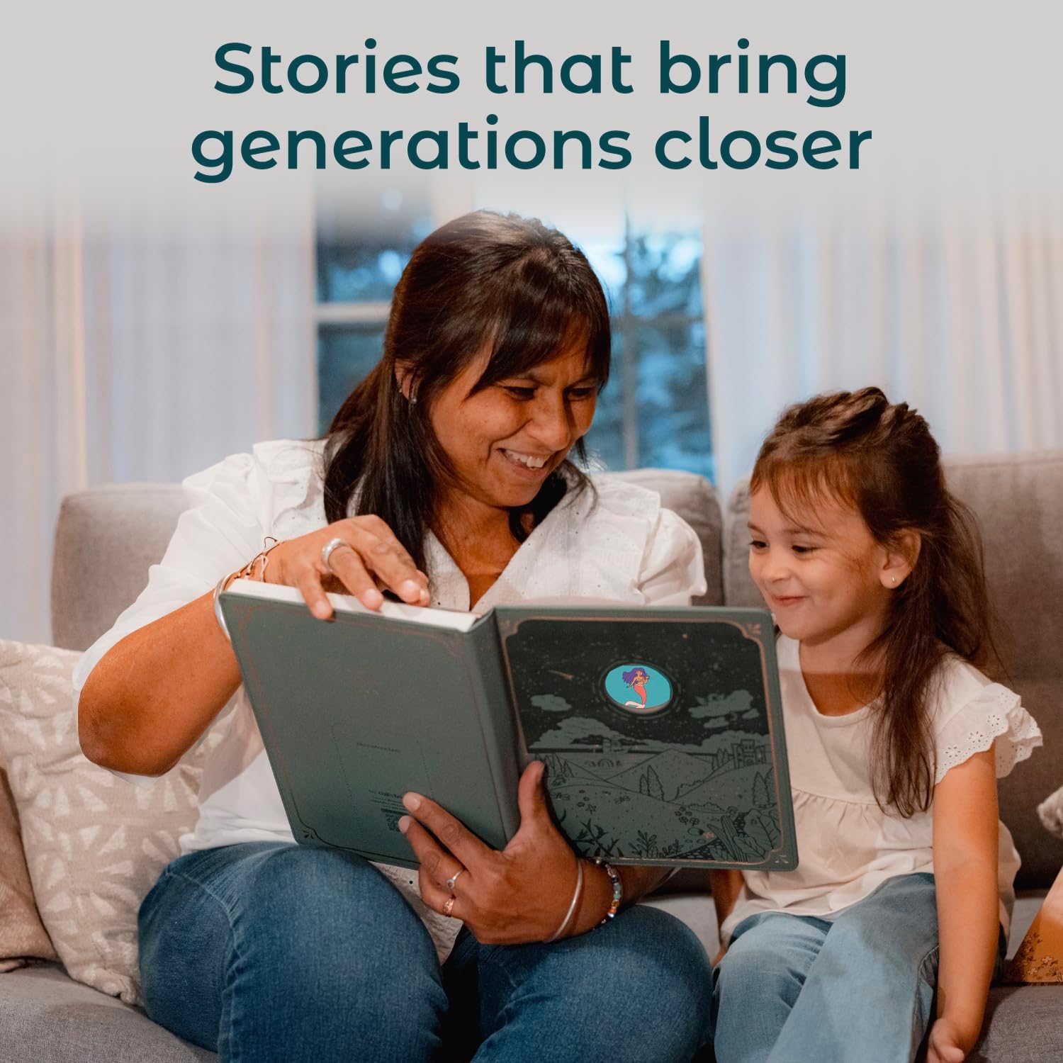 Cali's Books The Little Mermaid - infinibook Reader Recordable Storybooks for Kids, Customizable Interactive Audio Book Reader for Toddlers, Educational Screen-Free Toy