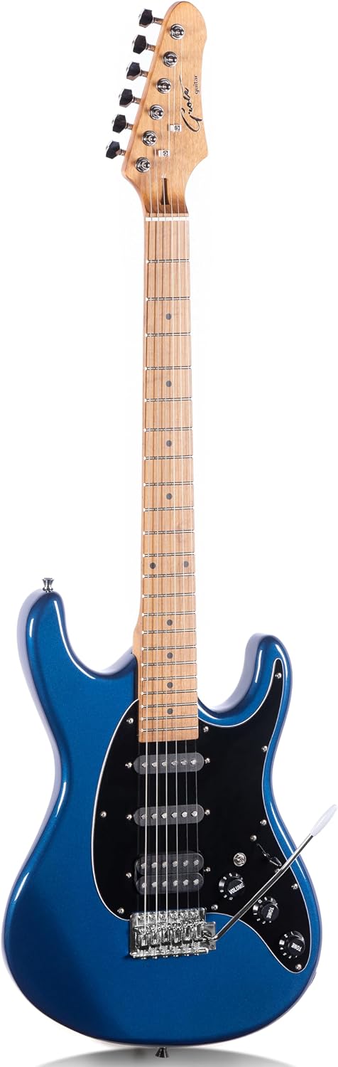 Grote Electric Solid Body Guitar Modern-GST For Beginners (Noble Blue)