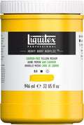 Liquitex Professional Heavy Body Acrylic Paint, 32-oz (946ml) Pot, Cadmium Yellow Free Medium