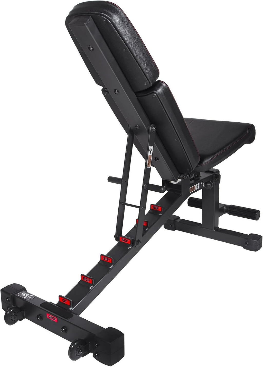 XMark Adjustable Weight Bench, High Performance Adjustable Bench, 1500 lb Weight Capacity, Strength Training Adjustable Benches for Commercial or Home Use