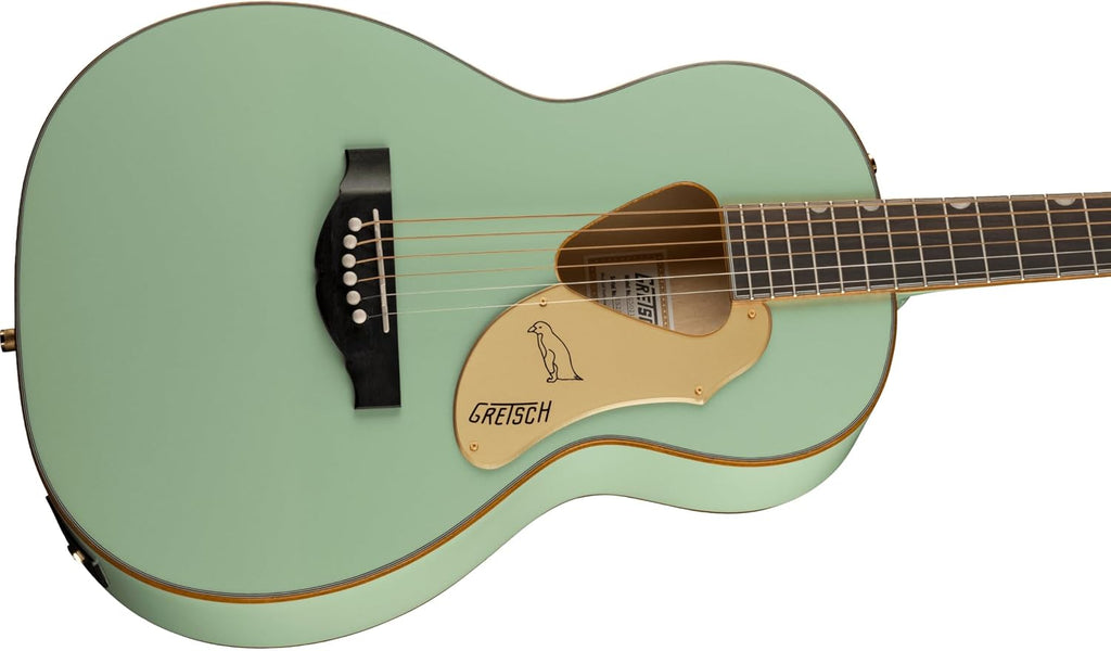 Gretsch G5021E Rancher Penguin Parlor Acoustic-electric Guitar - Mint Metallic
