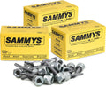 Everflow Sammys 8046957-75 TEK 50 3/8 Inch Screw Vertical Threaded Rod Anchor Designed for Steel Structure, Steel with Electro-Zinc, Corrosion Resistance, 12-24 x 1-1/2 Inch Screw Length (Pack of 75)