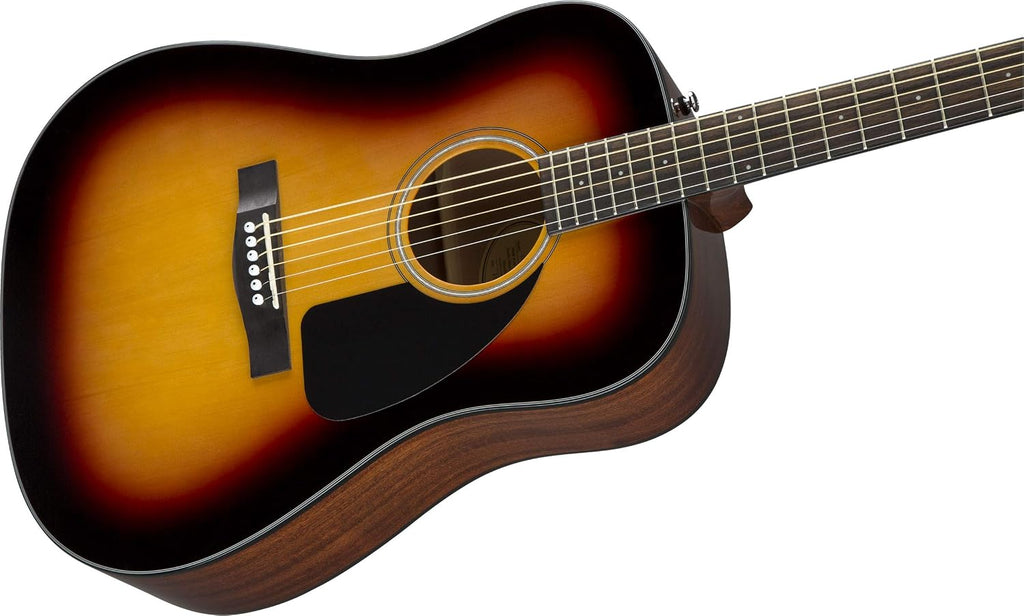 Fender CD-60 Dreadnought V3 Acoustic Guitar, with 2-Year Warranty, Sunburst, with Case