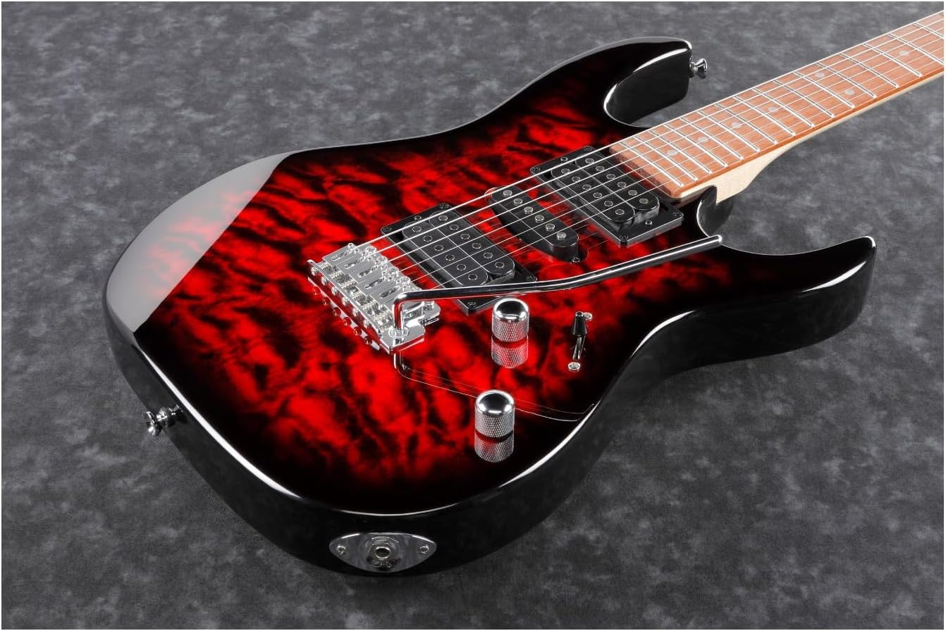 Ibanez GIO Series GRX70QA - Transparent Red Burst