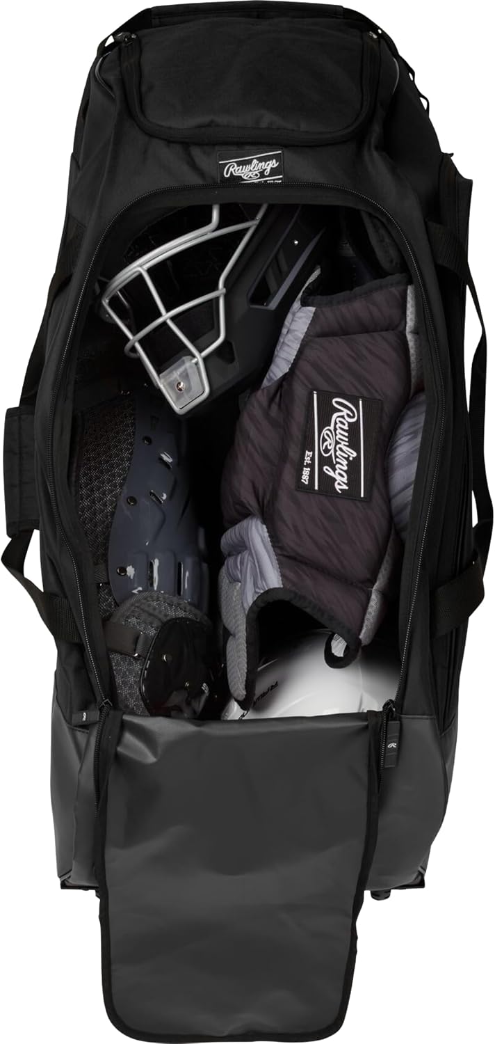 Rawlings | Workhorse Wheeled Equipment Bag | Baseball & Softball | Multiple Styles