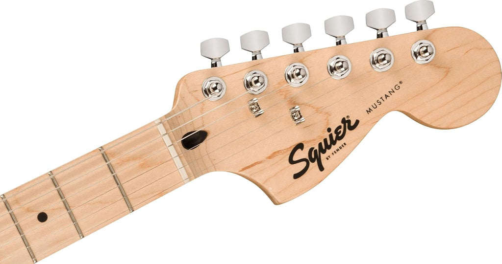 Squire Sonic Mustang Electric Guitar, 2-Color Sunburst, Maple Fingerboard