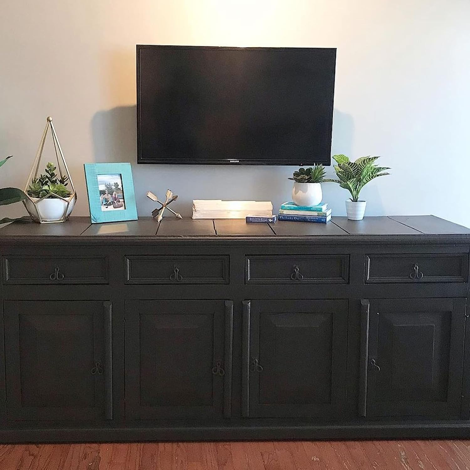 Beyond Paint Furniture, Cabinets and More All-in-One Refinishing Paint Gallon-Color: Mocha - No Stripping No Sanding No Priming