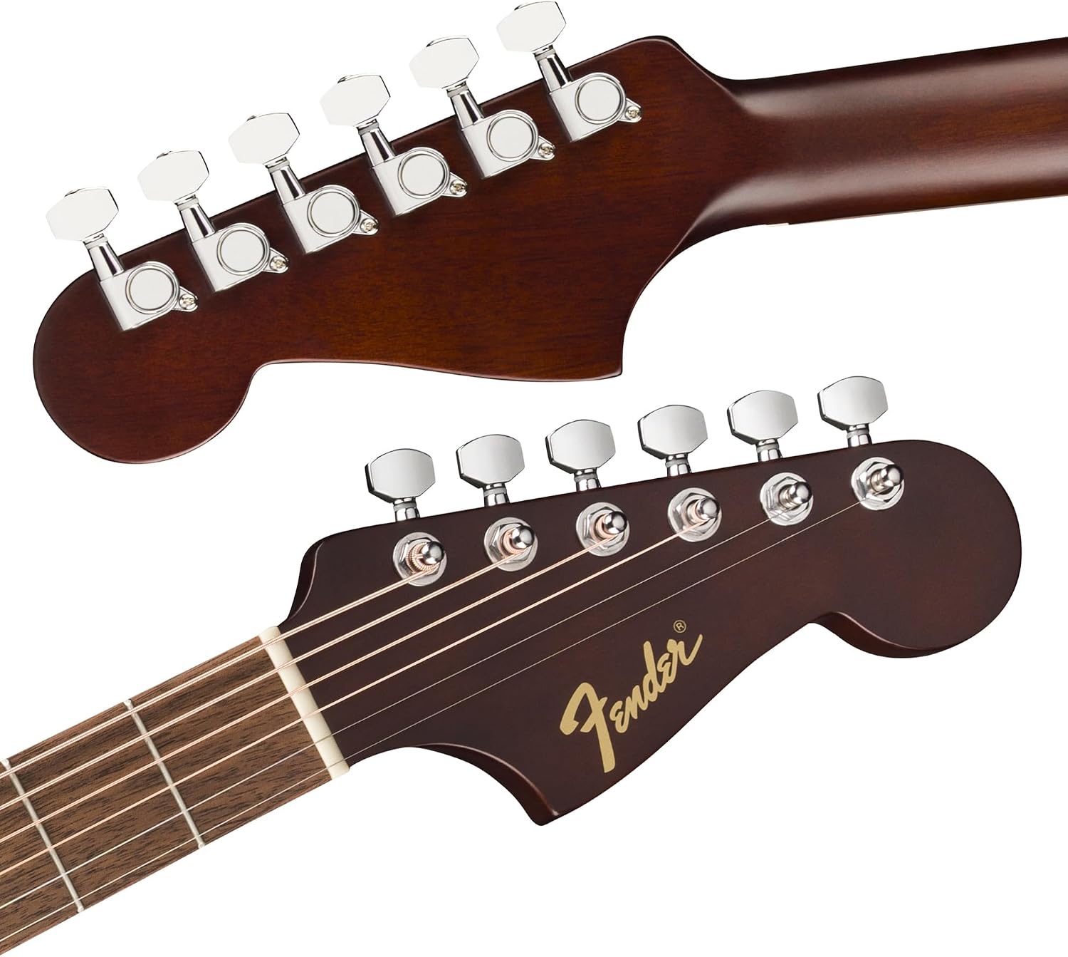 Fender California Redondo CE Acoustic-Electric Guitar - White Bundle with Gig Bag, Strap, Strings, Picks, and Austin Bazaar Instructional Video