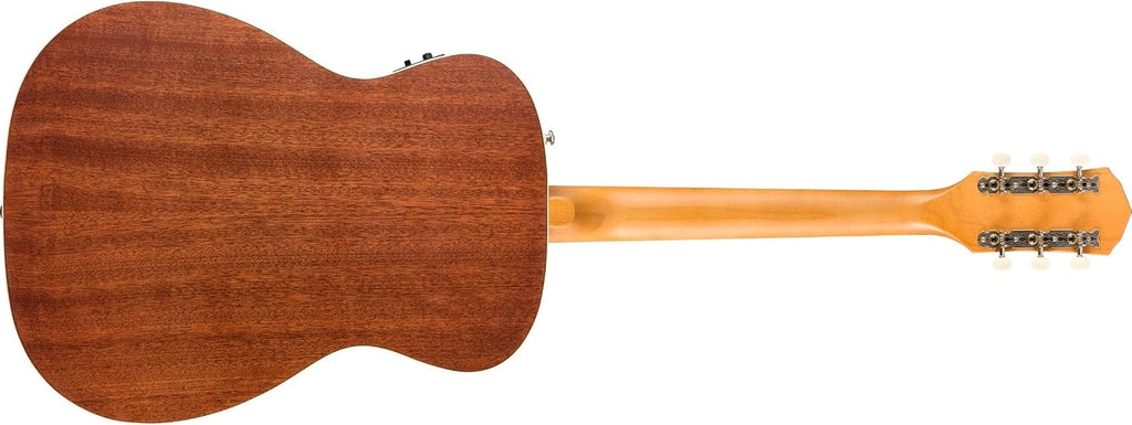 Fender Tim Armstrong Hellcat Concert Acoustic Guitar, with 2-Year Warranty, Natural, Walnut Fingerboard, Left-Handed