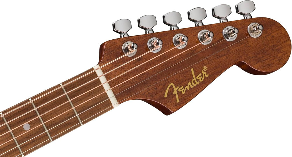 California Standard Redondo Mini with Bag, Sapele Top, Natural Sapele
