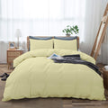 Duvet Cover Oversized King Plus 120'x128' 3 Piece 100% Egyptian Cotton Luxury Soft & Breathable All Season 600 Thread Count with Zipper Closure & Corner Ties Soft Comforter Cover (Ivory)