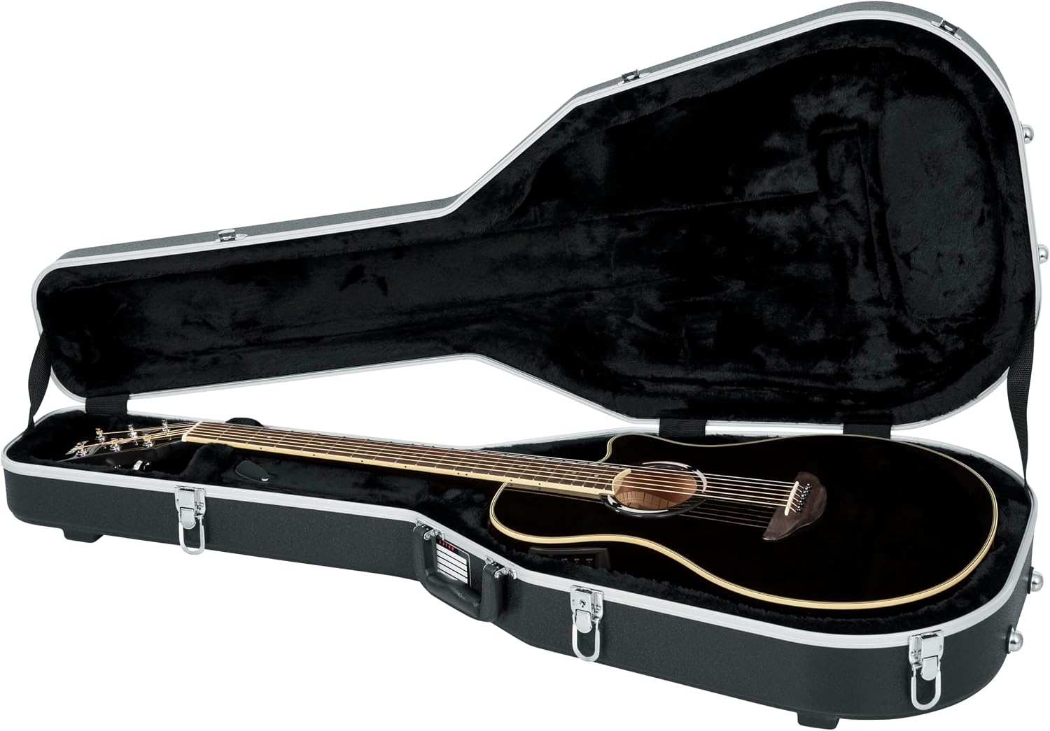 Gator Cases Deluxe Abs Molded Guitar Case for Acoustic Guitars, Fits Yamaha Apx Style Acoustic Guitars (Gc-Apx)