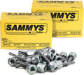 Everflow Sammys 8046957-50 TEK 50 3/8 Inch Screw Vertical Threaded Rod Anchor Designed for Steel Structure, Steel with Electro-Zinc, Corrosion Resistance, 12-24 x 1-1/2 Inch Screw Length (Pack of 50)