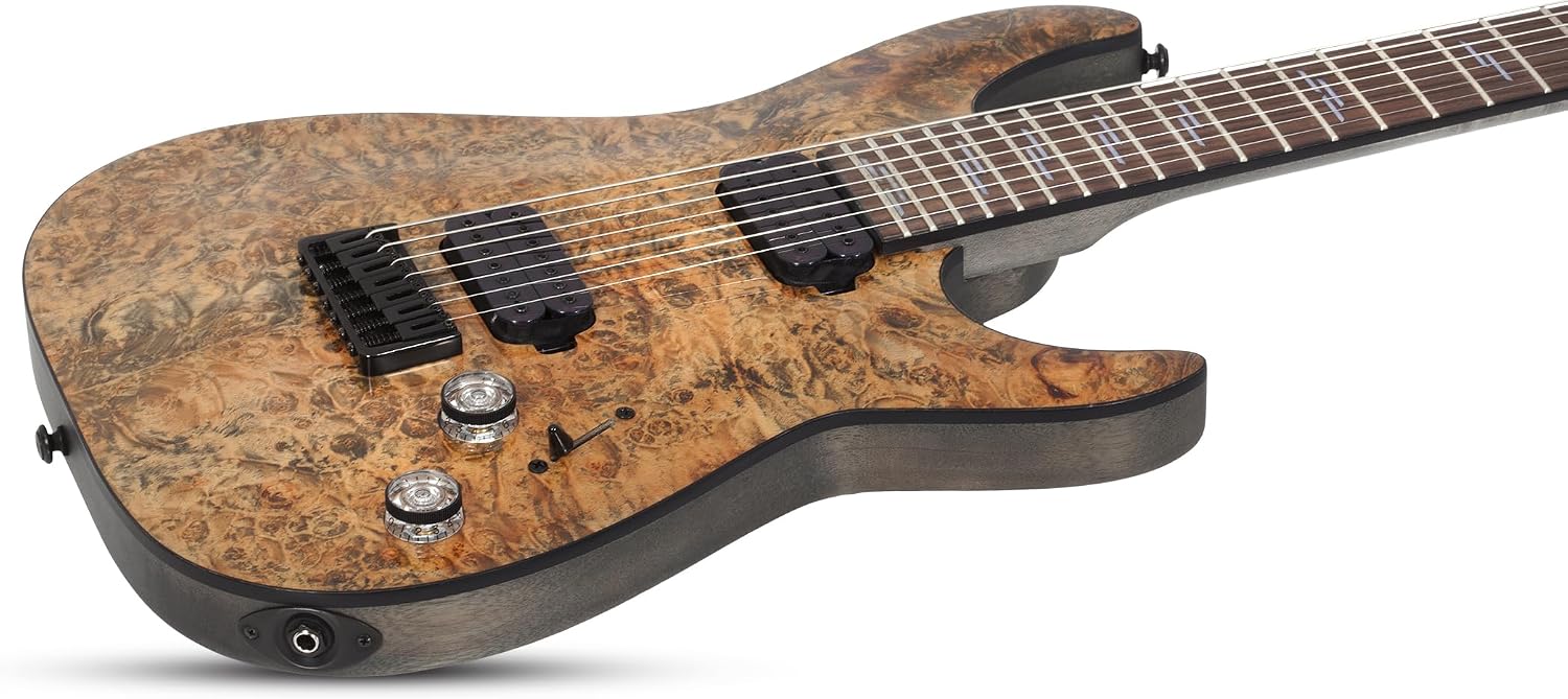 Schecter Omen Elite-7 Electric Guitar - Charcoal
