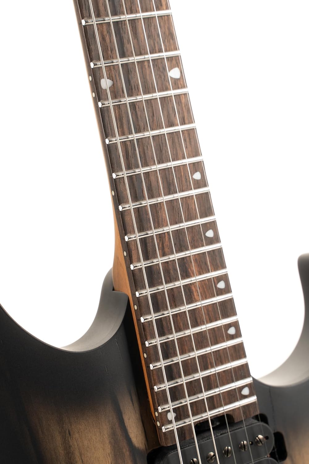Cort KX500 6-String Pale Moon Electric Guitar, Natural Black Burst