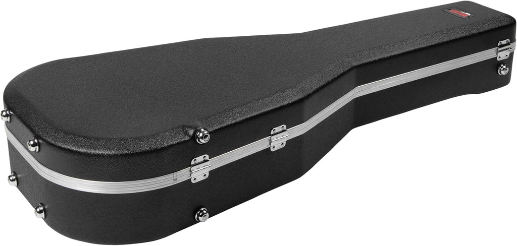 Gator Cases Lightweight ABS Molded Hardshell Case for Parlor Style Guitars, (GC-PARLOR)