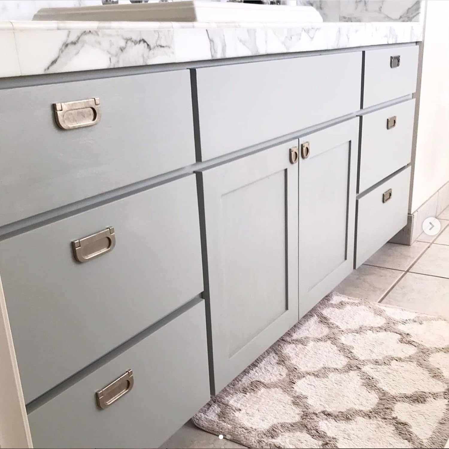 Beyond Paint Furniture, Cabinets and More All-in-one Refinishing Paint Gallon, No Stripping, Sanding or Priming Needed, Soft Gray (BP23)