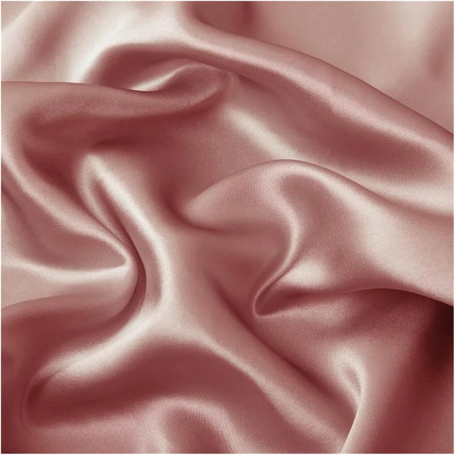 Silk Pillowcase Mulberry Silk Pillow Case Real Silk Protect Skin Pillowcase Bedding Pillow Cases Cover(Dark Green,50x70cm 2pcs)