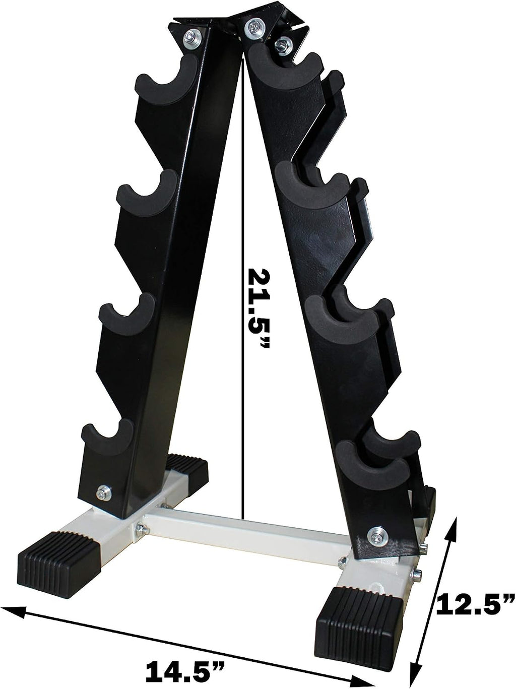 Ader Octagon Deluxe Professional Rubber Dumbbell 4prs Set