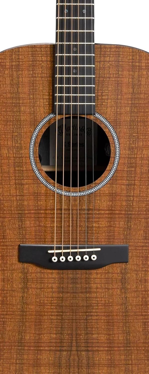Martin D-X1E Koa Acoustic-electric Guitar - Figured Koa