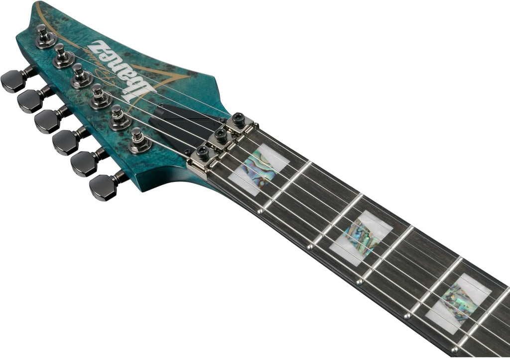 Ibanez Premium RGT1220PB Electric Guitar - Cosmic Blue Low Gloss