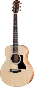 Taylor GS Mini Sapele Acoustic Guitar – Compact Travel Guitar, Solid Top with Layered Sapele Back & Sides, Warm Tone for Practice, Travel & Everyday Playing