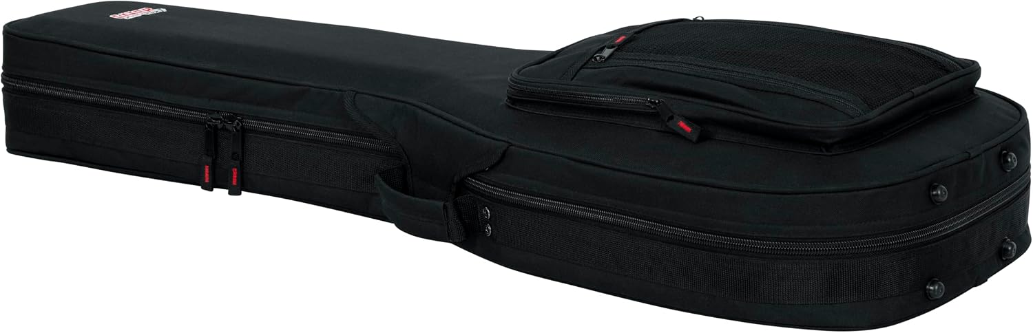 Gator Cases Lightweight Polyfoam Guitar Case For Double Cut Away Electric Guitars (GL-SG)