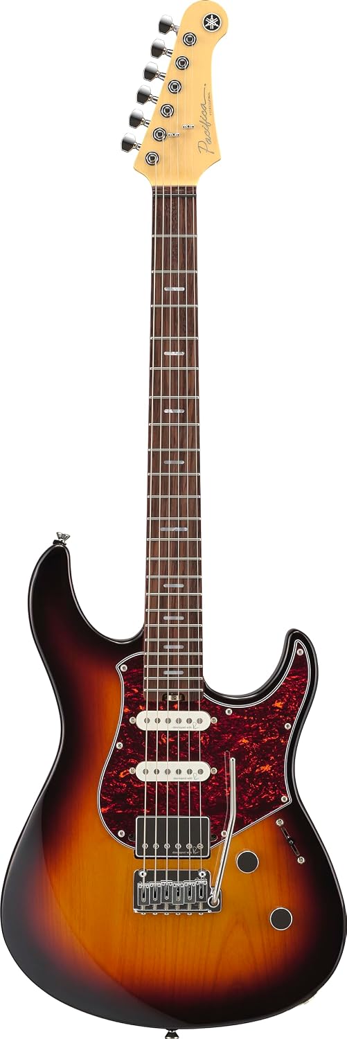 Yamaha Pacifica Professional Electric Guitar With Hardshell Case, Desert Burst