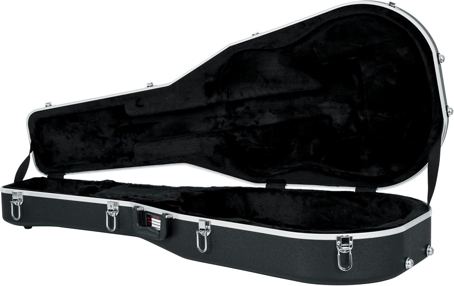 Gator Cases Legacy Series Lightweight Deluxe ABS Molded Case for Dreadnought Style Acoustic Guitars, (GC-DREAD)