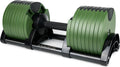 Adjustable Dumbbell (Single) 5-40/80lb, 5lb Increments, for Home Gym Fitness - Upto 20 weight settings