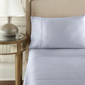 Pure Parima Yalda Sheet Set – 100% Certified Egyptian Cotton, Double-Hem Stitch, Twin XL, ICY Blue