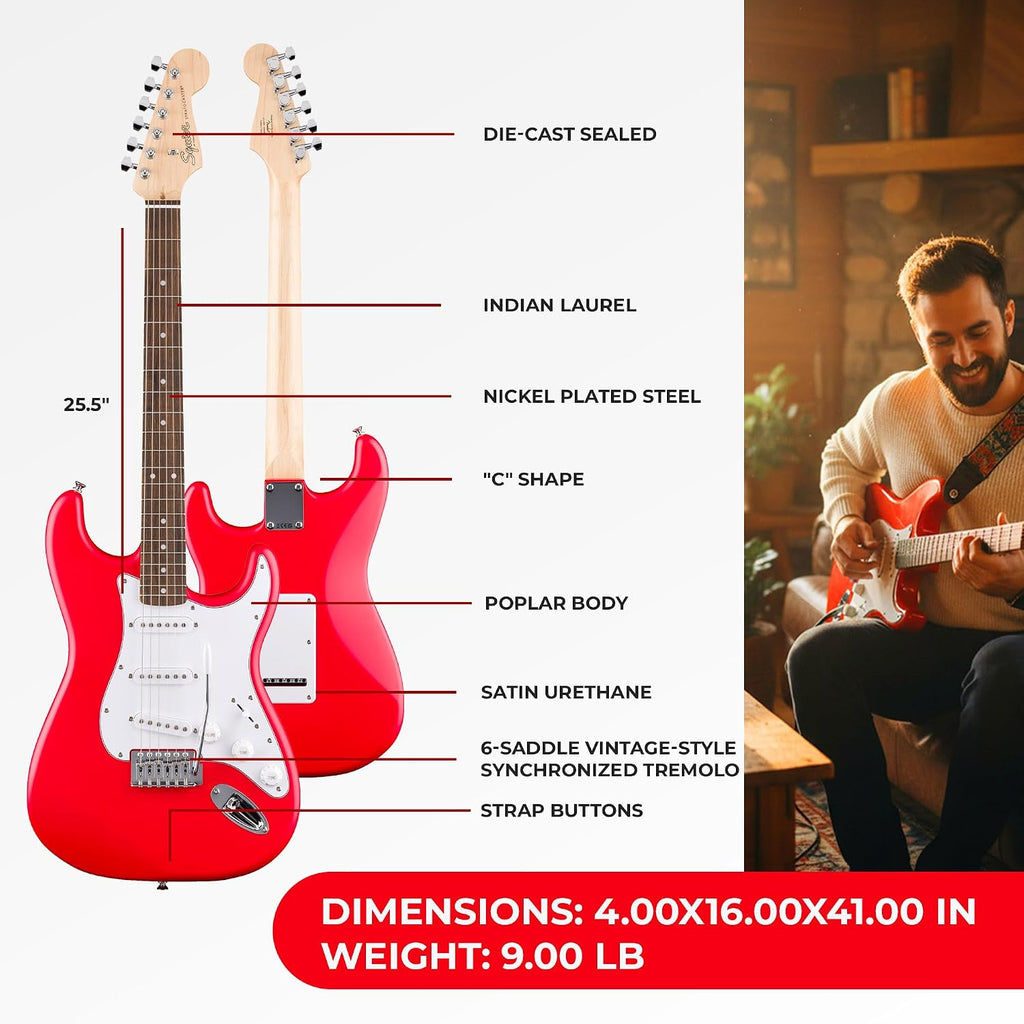 Fender Squier Stratocaster - Torino Red