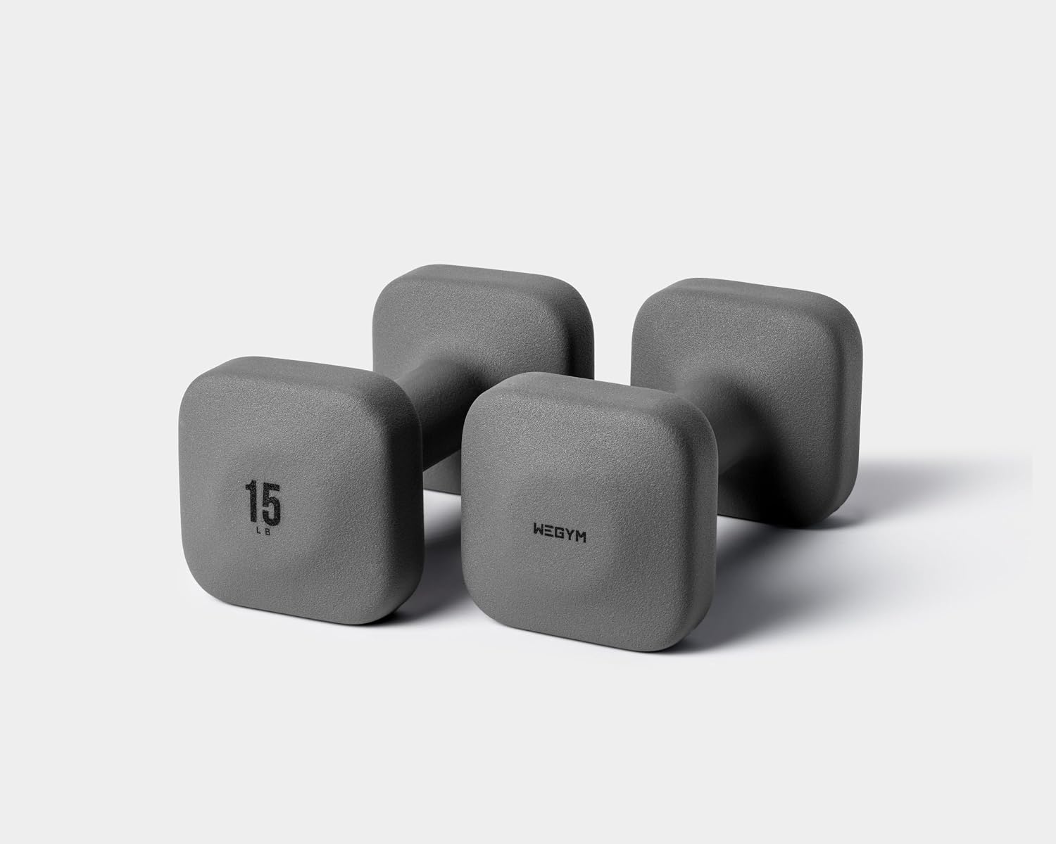 WeGym SafeGrip Dumbbells with Fitness Benches, Secure Workouts at Home, for Strength and Personal Training