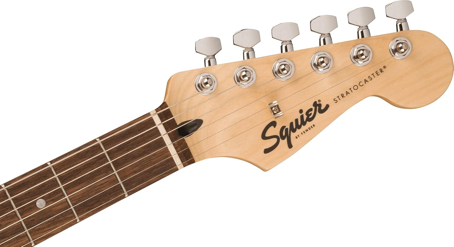 Squire Sonic Stratocaster Electric Guitar, California Blue, Laurel Fingerboard, Black Pickguard