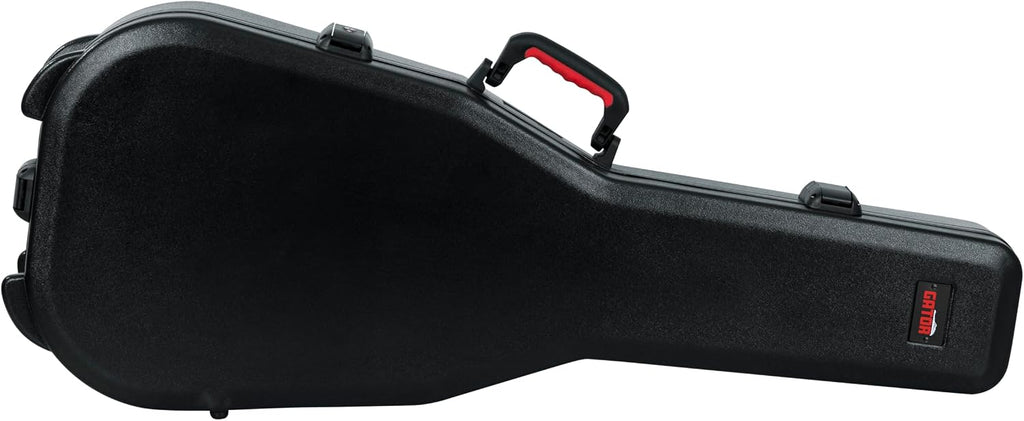 Gator Cases Molded Flight Case for Classical Style Acoustic Guitars with TSA Approved Locking Latch, (GTSA-GTRCLASS)