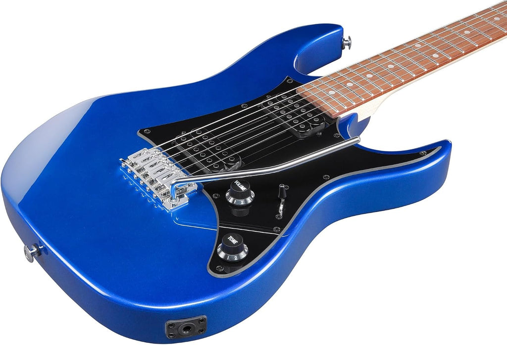 Ibanez GRX20Z RG Gio Electric Guitar - Jewel Blue Bundle with Amp, Gig Bag, Tuner, Instrument Cable, Picks, Austin Bazaar Instructional DVD, and Polishing Cloth